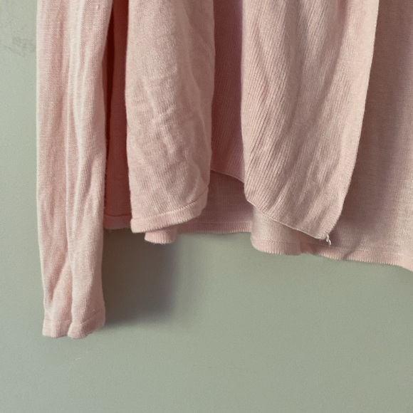 Cyrus Pastel Large Pink Flowy Lightweight Neutral Cardigan Large - Picture 7 of 10